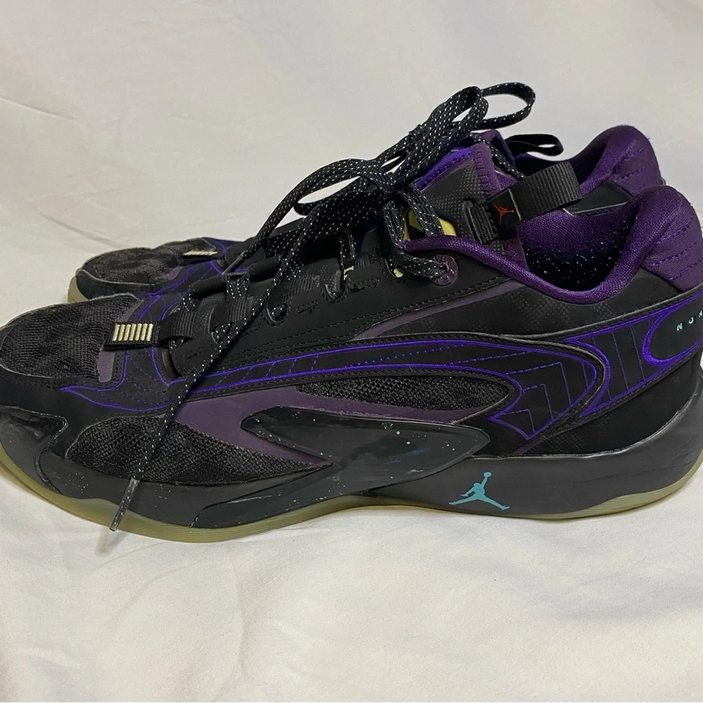 Jordan Luka 1 Cave Purple Black Basketball Shoes DN1772-004 Mens Low Top